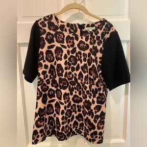 Jade size M animal print top.
